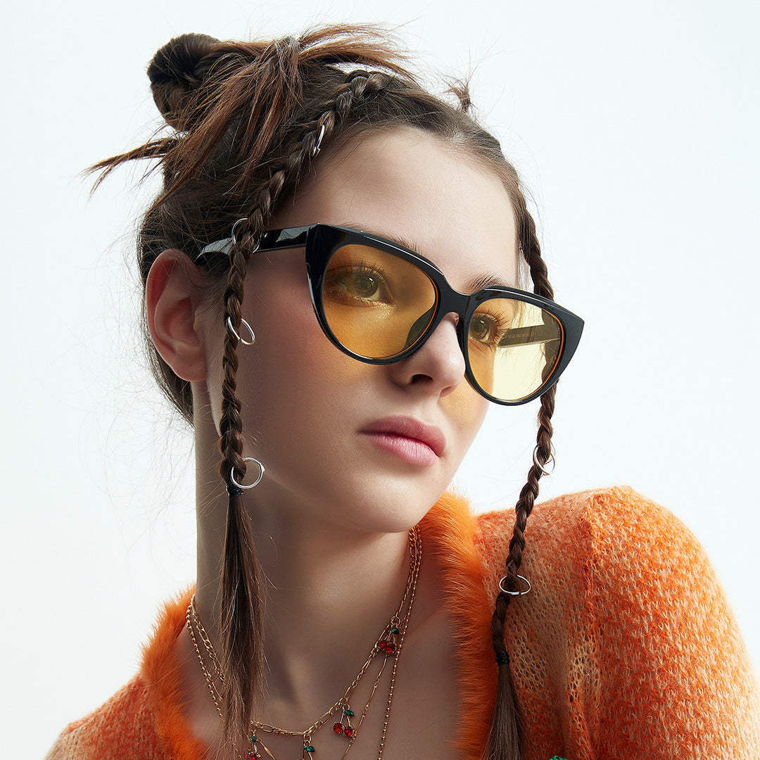 Ladies trendy cat-eye sunglasses with comfortable fit Stornfield