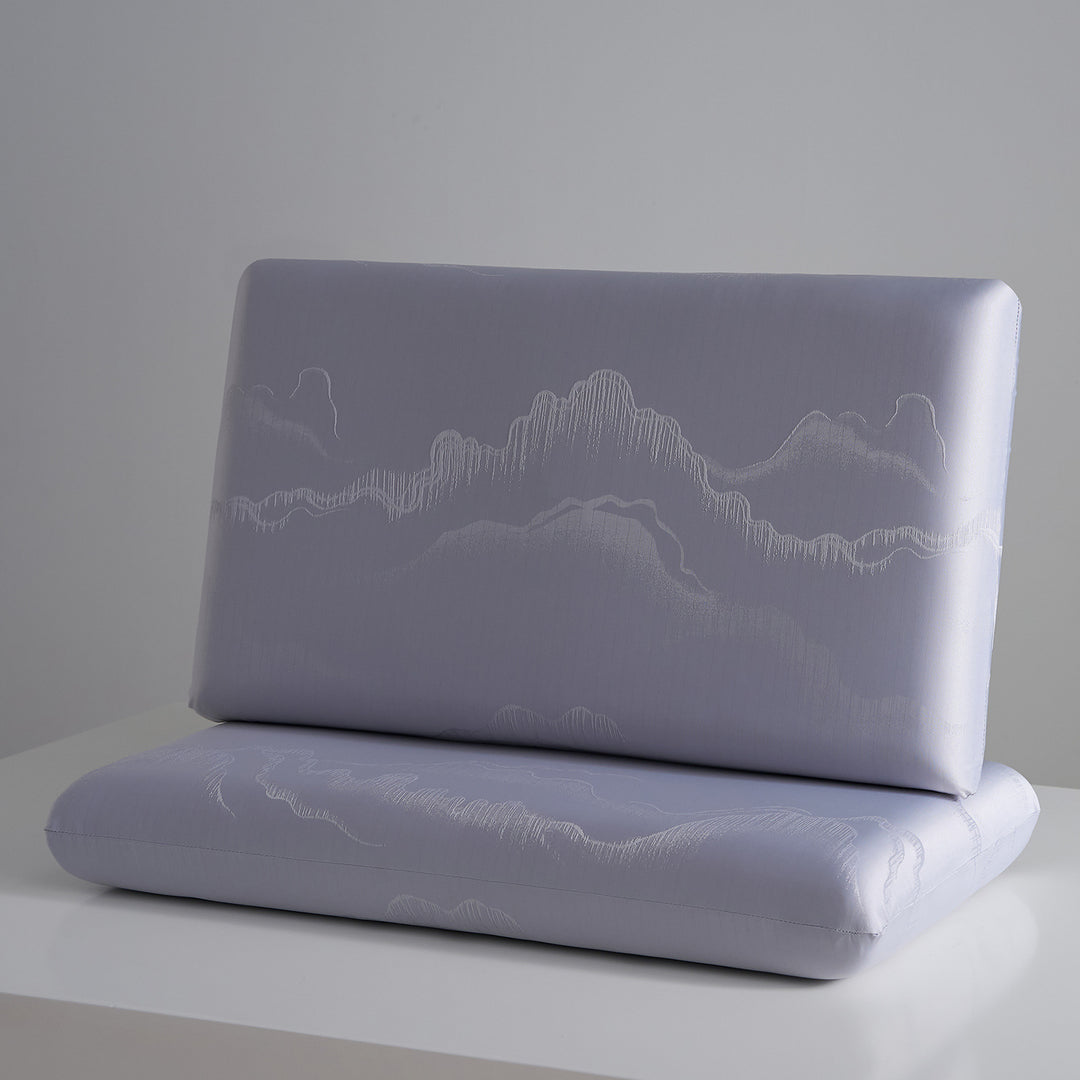 Ergonomic luxury pillow with gentle skin care technology Stornfield