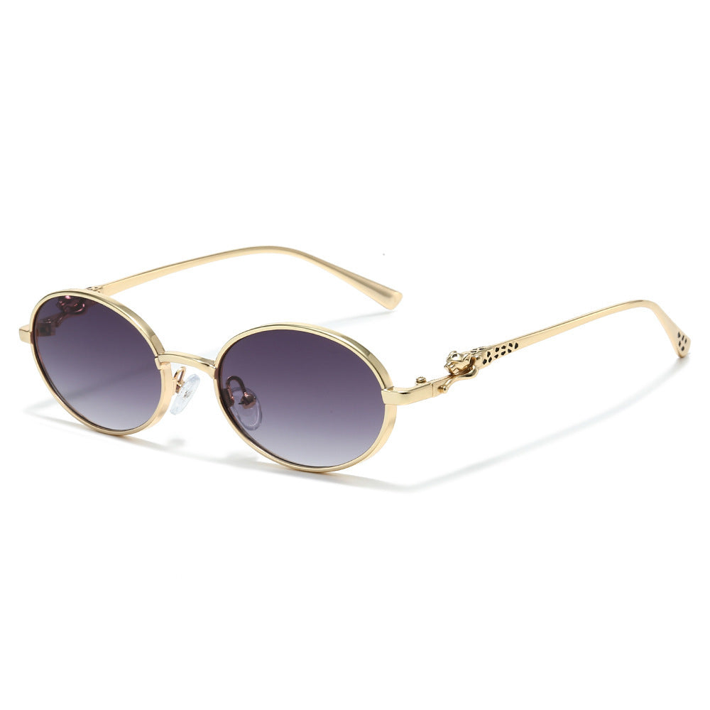 Vintage Round Lens Sunglasses with Gradient Glass Stornfield