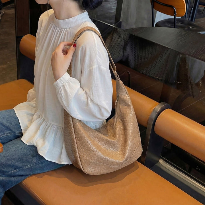 WoWoven Textured Hobo Handbag Stornfield