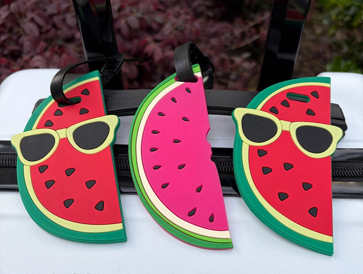 Watermelon-Themed Luggage Tag Stornfield