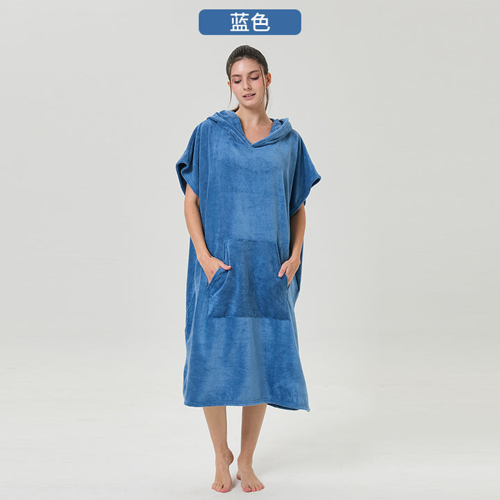 Hooded Bath Towel Poncho Stornfield