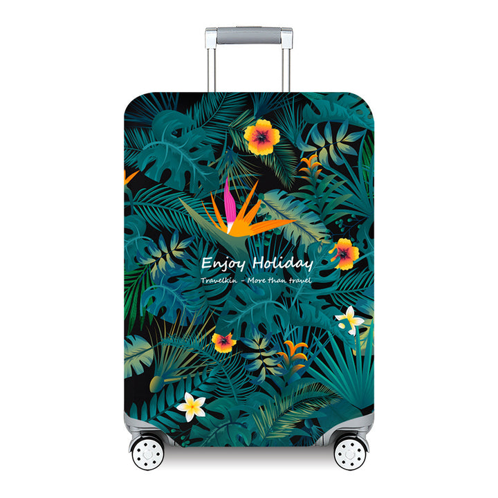 Women's Hard Shell Travel Suitcase with Custom Statement Design Stornfield