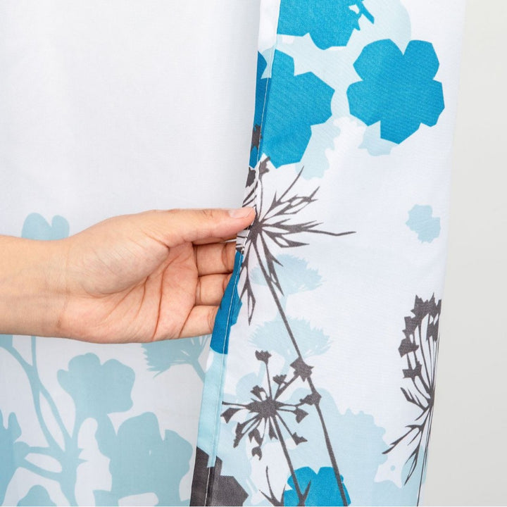Mosaic-Patterned Shower Curtain Stornfield