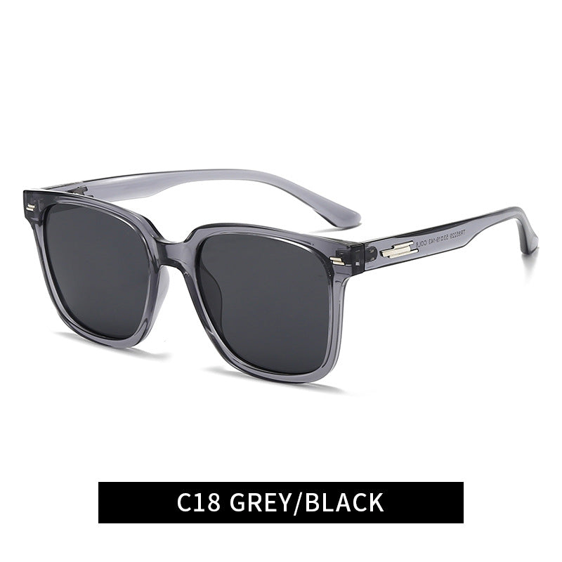 Women's fashionable square sunglasses with UV protection and flexible frame Stornfield