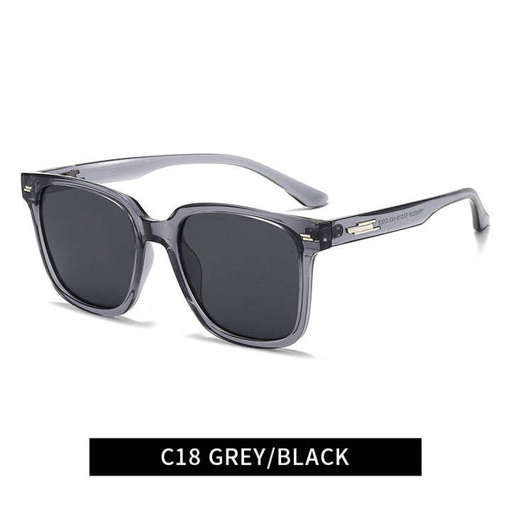 Women's fashionable square sunglasses with UV protection and flexible frame Stornfield