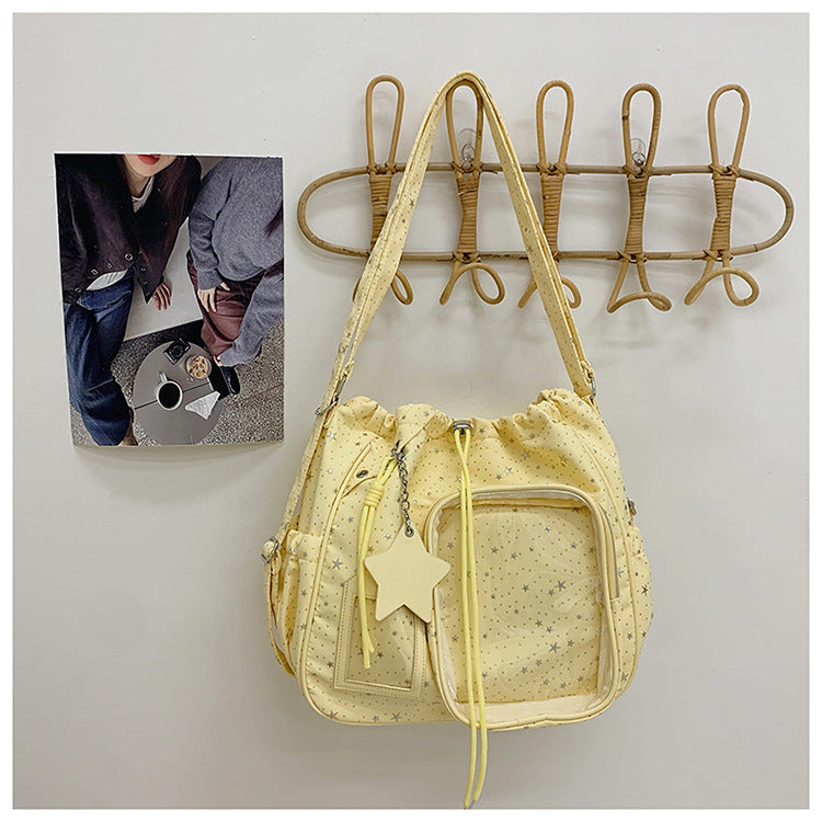 Stylish Multi-Pocket Drawstring Tote Bag Stornfield