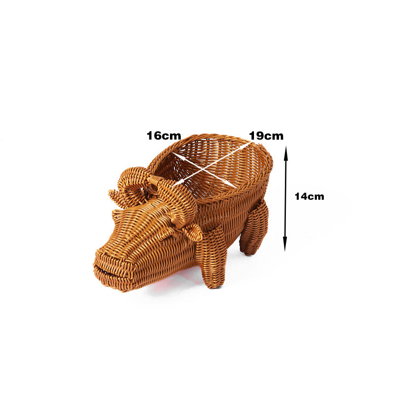 Decorative Wicker Duck Stornfield