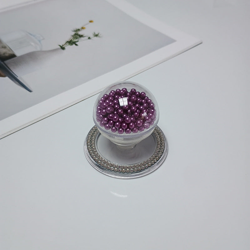 Decorative Beaded Cosmetic Mirror Stornfield