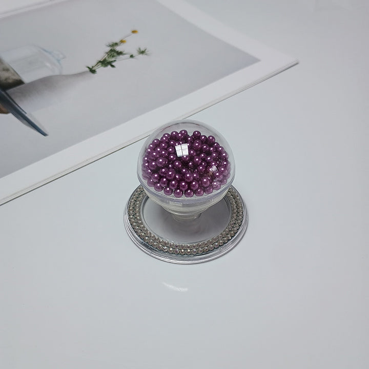 Decorative Beaded Cosmetic Mirror Stornfield