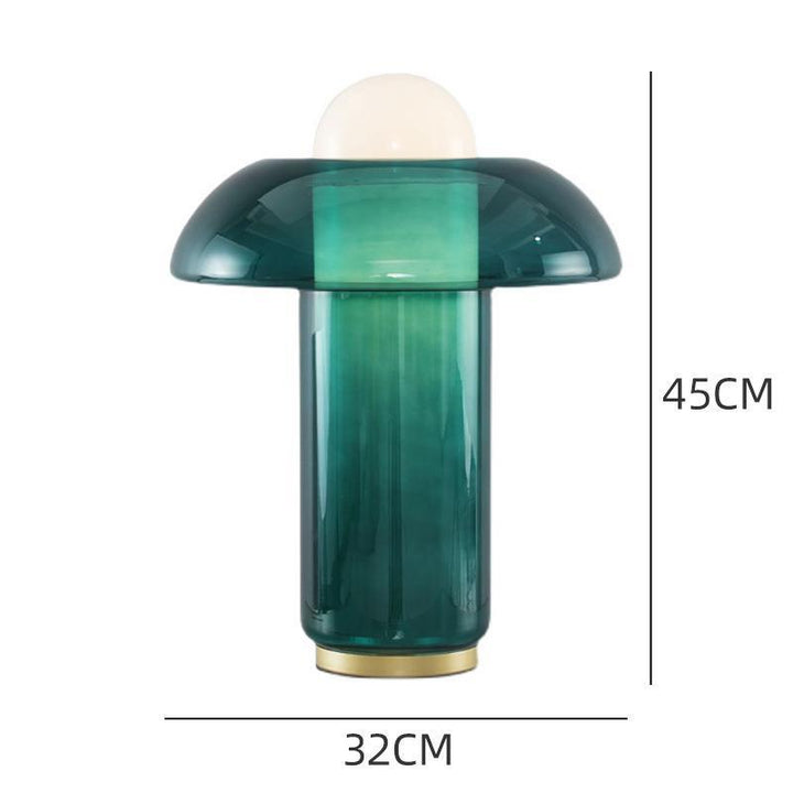 Modern Table Lamp with Elegant Glass Shade