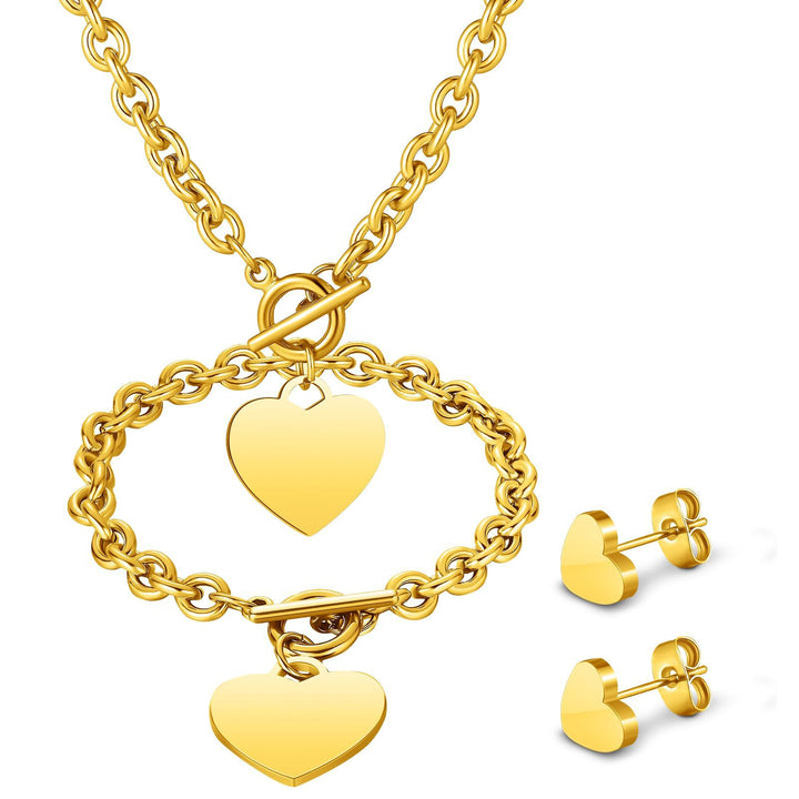 Heart-Inspired Jewelry Set Stornfield