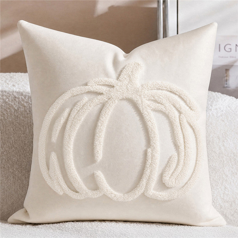 Decorative Pumpkin-Shaped Cushion