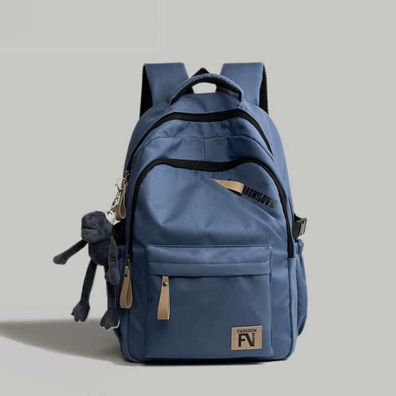 Versatile Urban Backpack with Cute Keychain Stornfield