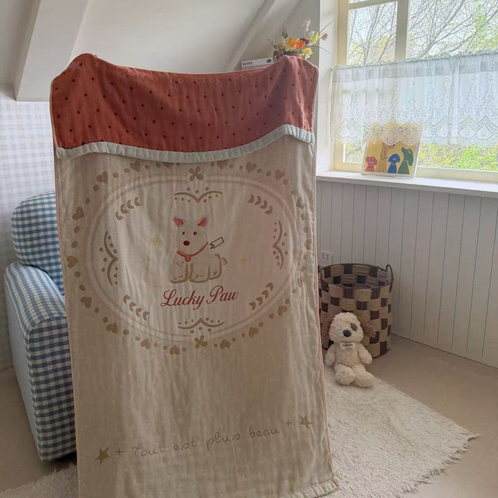 Cotton Muslin Decorative Duck Swaddle Blanket
