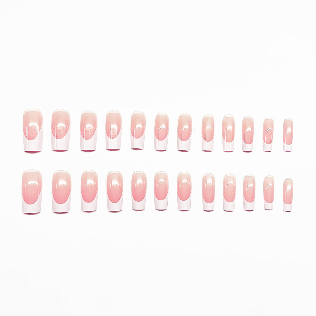 Artistic Dual Design Press-On Nail Set Stornfield