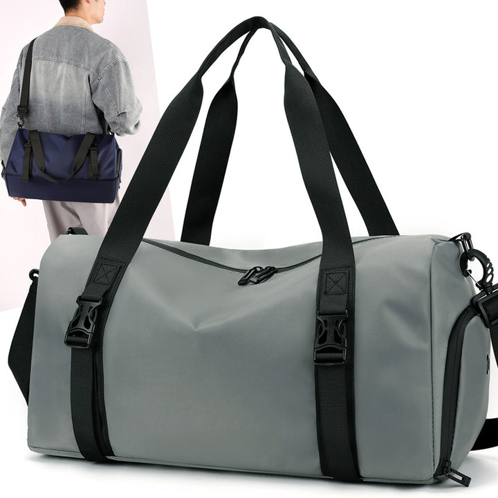 Sporty travel bag with individual compartment design and durable material Stornfield