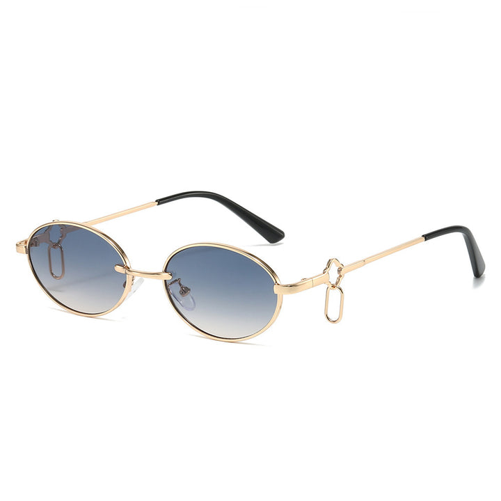 Vintage-Inspired Round Frame Sunglasses Stornfield