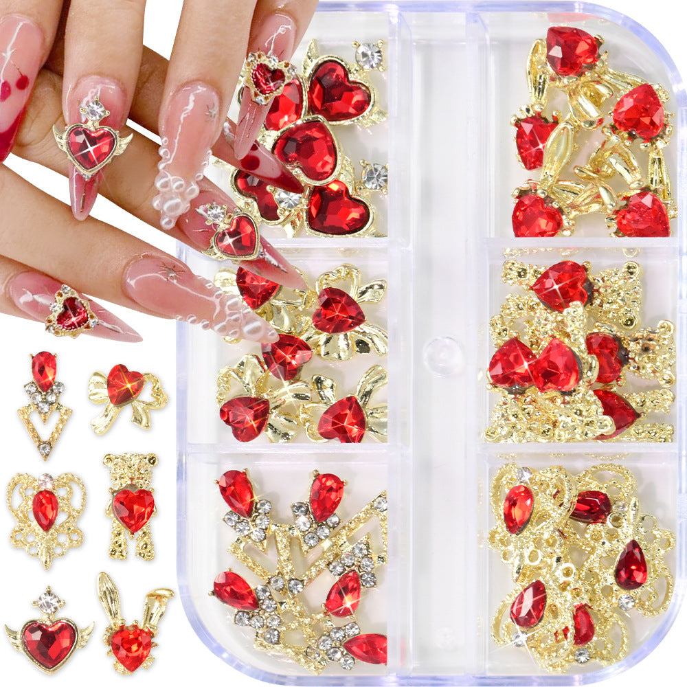 Decorative 3D Nail Art Charms Set