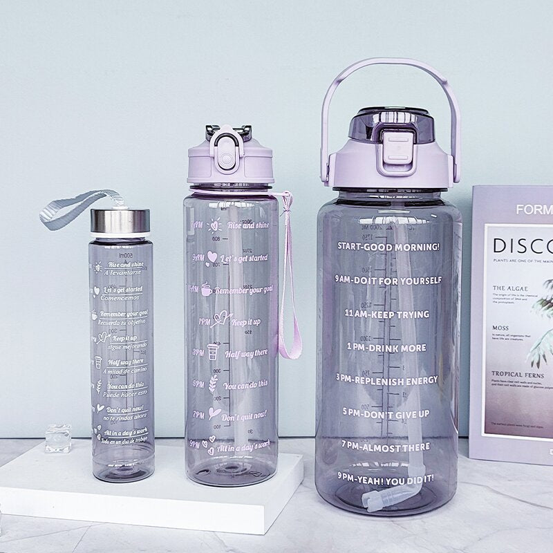 Women's Water Bottle with Motivational Print Stornfield