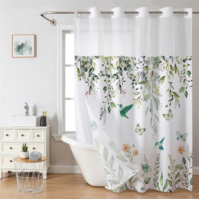 Artistic Floral Shower Curtain Stornfield