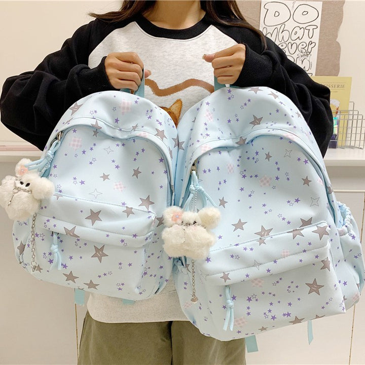 Girls' Star Patterned Backpack Stornfield