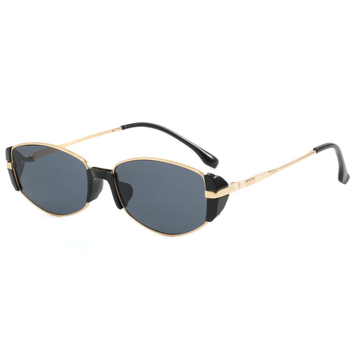 Fashionable sunglasses with elegant metal frame Stornfield
