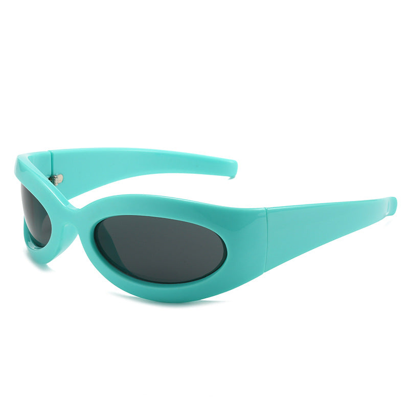 Ladies trendy sports sunglasses with aerodynamic design Stornfield
