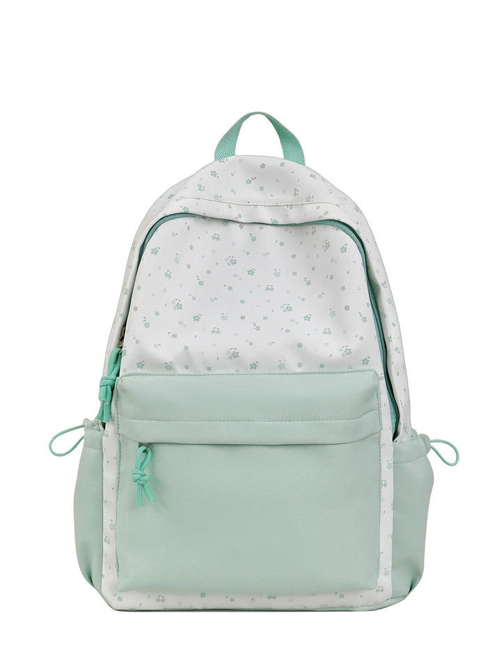 Mini backpack with floral design and practical organizer compartments Stornfield