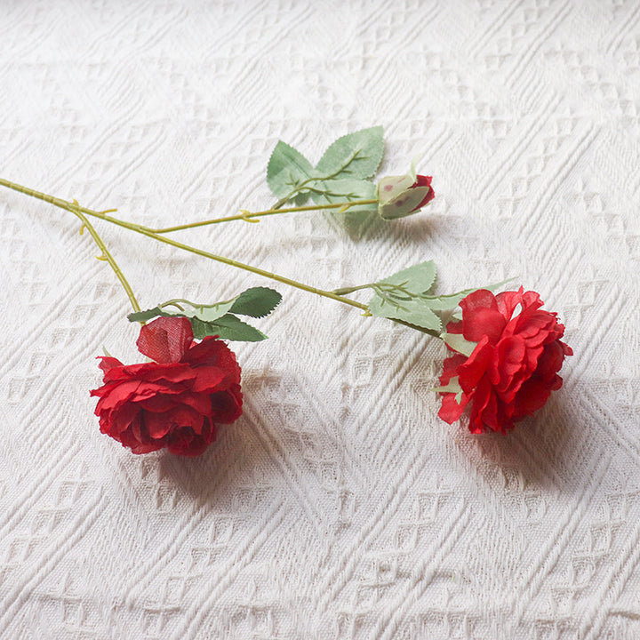 Elegant Faux Rose Stem