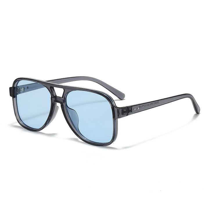 Men's Oversized Transparent Square Glasses Stornfield