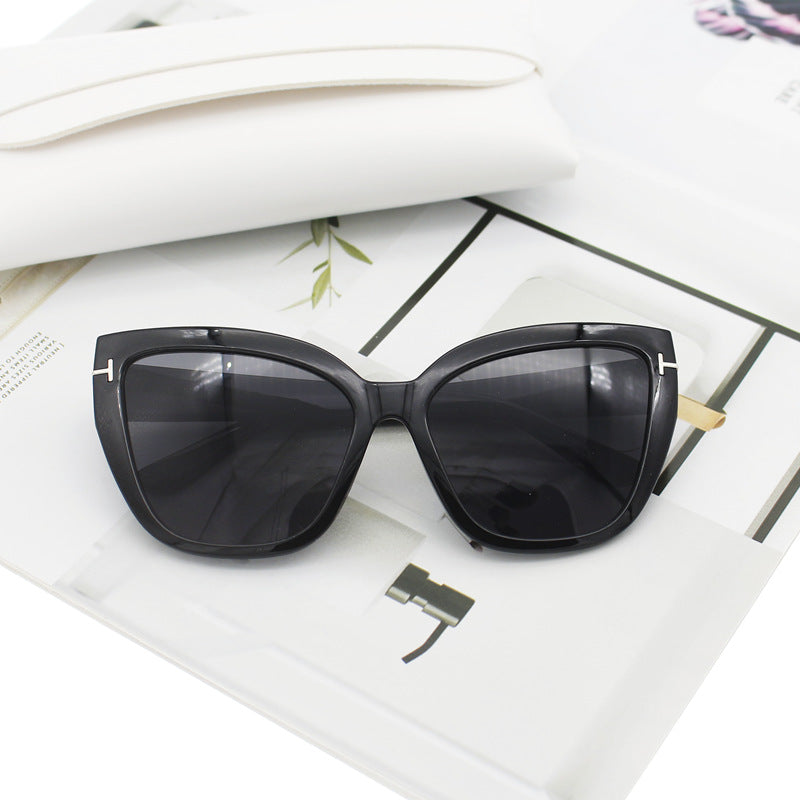 Women's Cat-Eye Sunglasses with Elegant Accents Stornfield