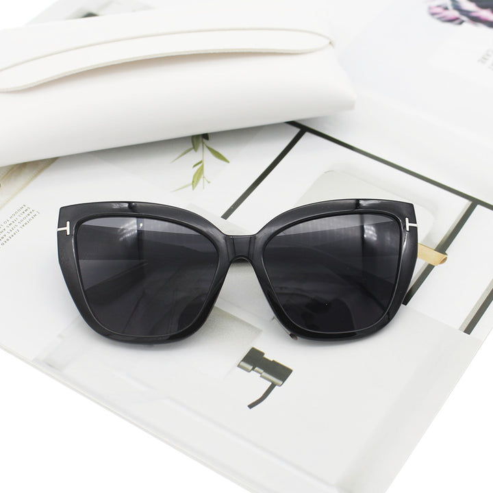Women's Cat-Eye Sunglasses with Elegant Accents Stornfield