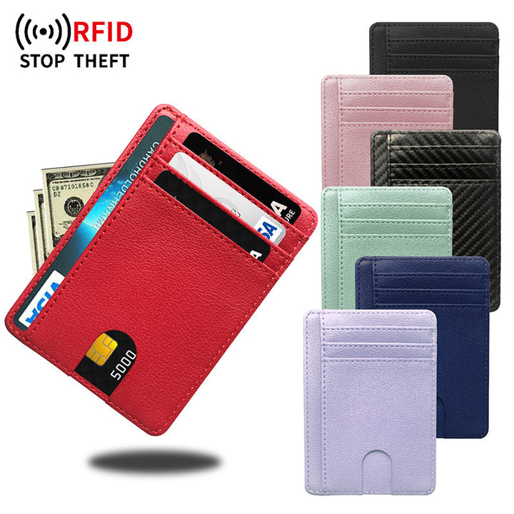 Slim Leather Card Holder Stornfield
