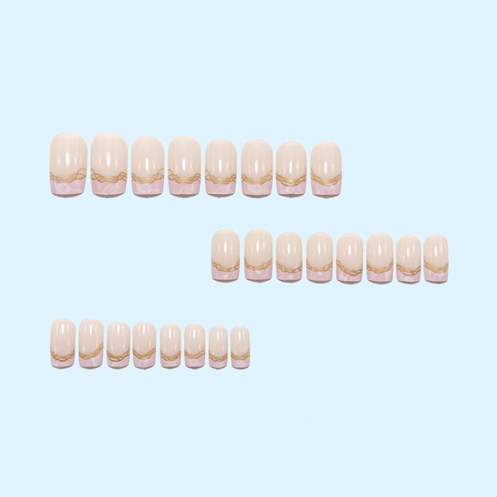 Luxury glamour design artificial nails Stornfield