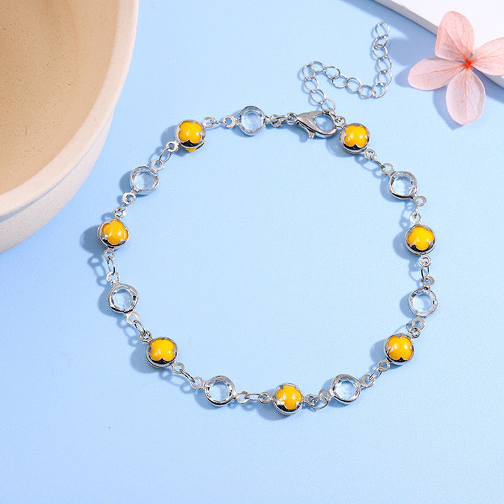 Decorative Gemstone Anklet Stornfield