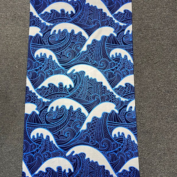 Beach towel with tropical flamingo design Stornfield