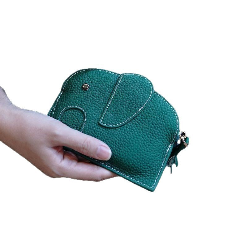 Cute Elephant-Shaped Coin Pouch