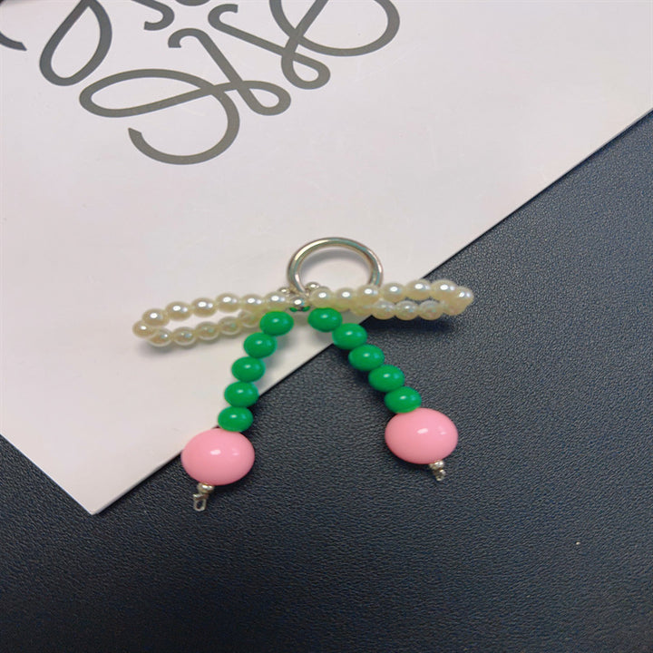 Decorative Beaded Charm Keychain Stornfield 1790135911