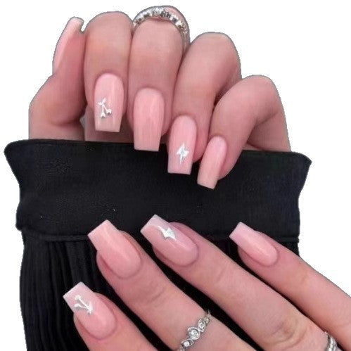 Artistic nail set with 3D flower and bow details Stornfield