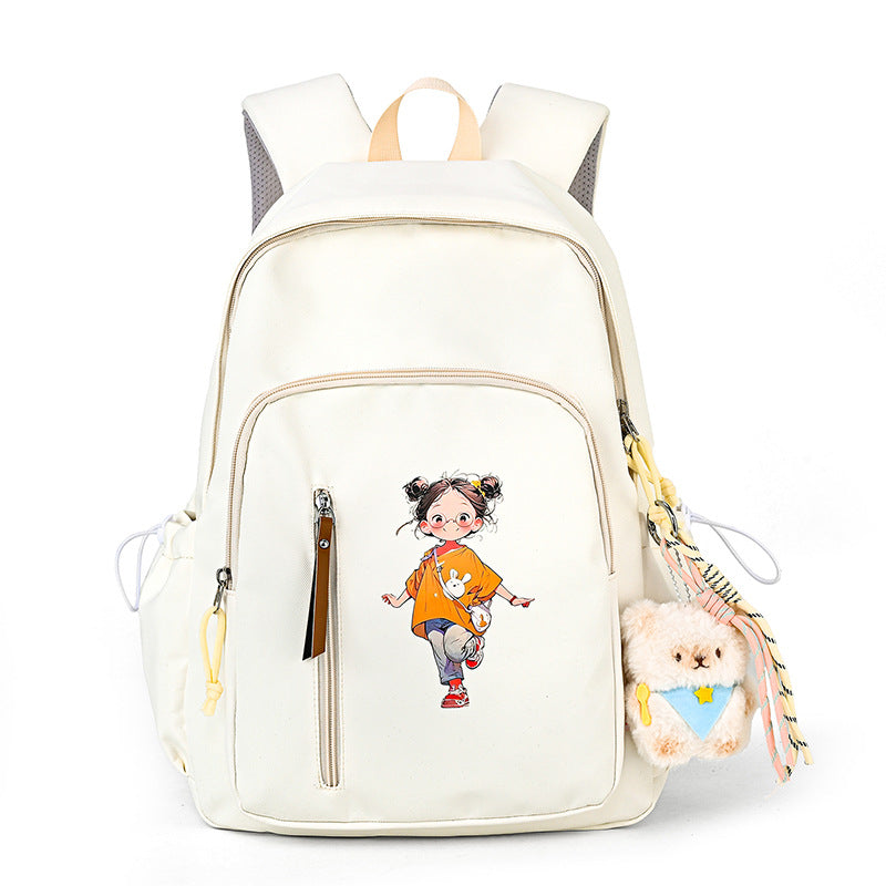 Backpack with Cute Cartoon Design Stornfield