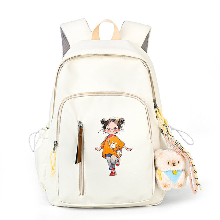 Backpack with Cute Cartoon Design Stornfield