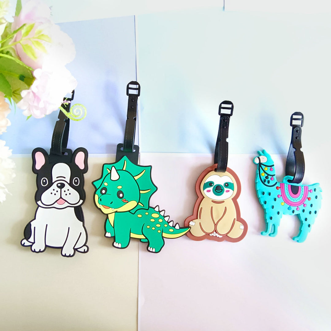 Unisex Cute French Bulldog Luggage Tag Stornfield
