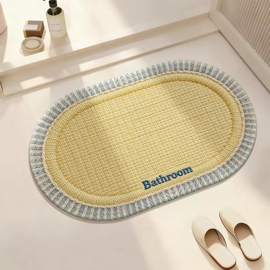 Fun Dog-Themed Anti-Slip Bath Mat Stornfield
