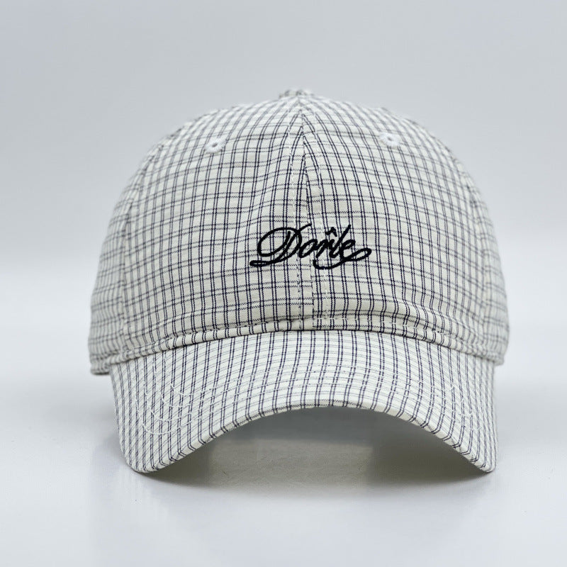 Women's Structured Plaid Baseball Cap Stornfield