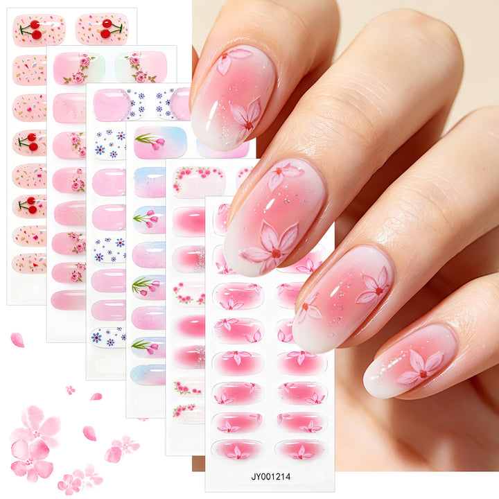 Whimsical Printed Nail Polish Strips