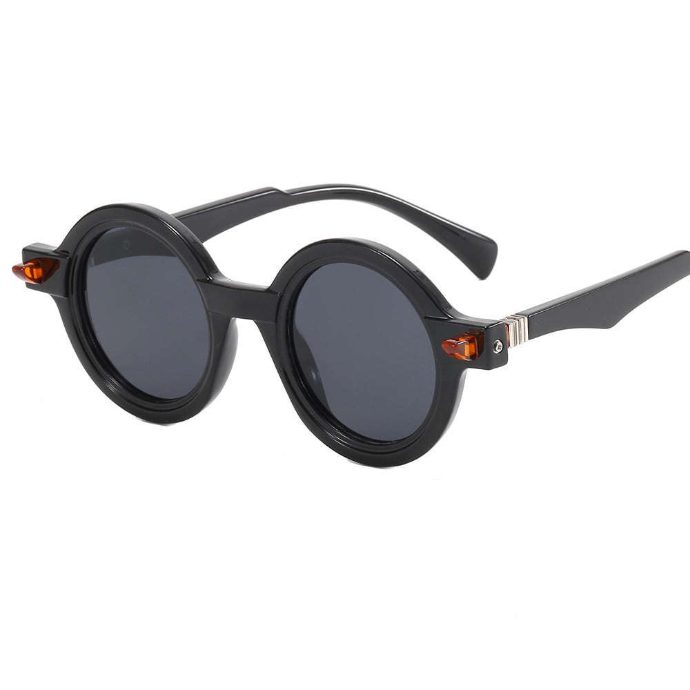 Women's fashionable round glasses with luxurious design Stornfield
