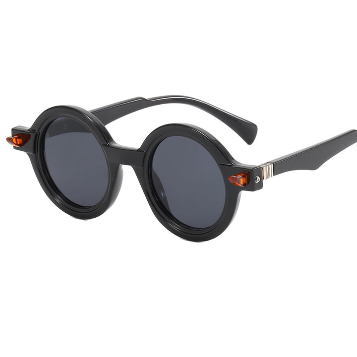 Women's fashionable round glasses with luxurious design Stornfield