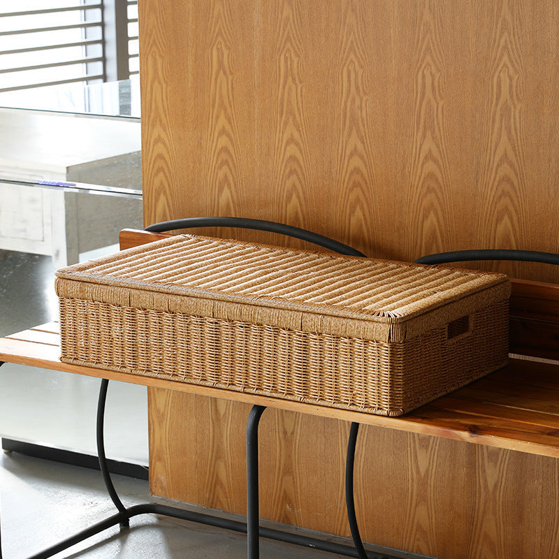 Large Rectangular Woven Storage Chest Stornfield
