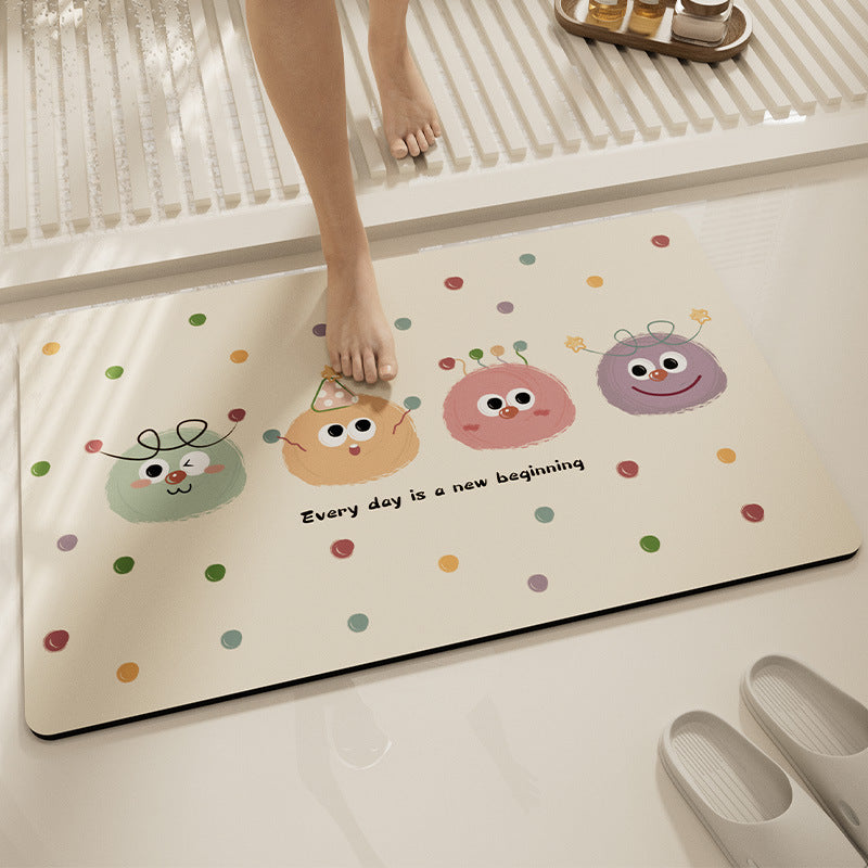 Fun-Themed Soft Bath Mat